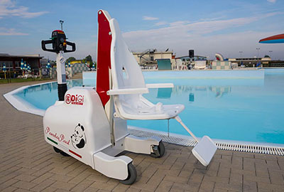Grúa de Piscina: Una grúa robusta y confiable para personas con movilidad reducida