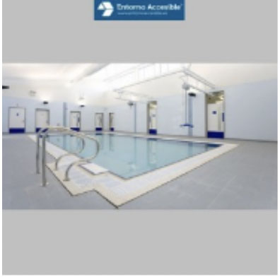 grúa para piscina para centros públicos